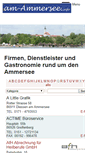 Mobile Screenshot of ammersee-net.de